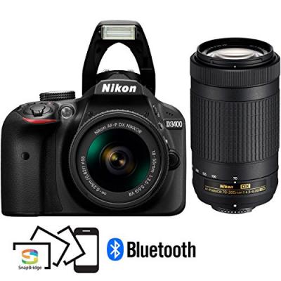 nikon-d3400-24-2mp-dslr-camera-with-af-p-18-55-vr-and-70-300m-lenses-1573b-certified-refurbished-18-55-vr-and-70-300-2-lens-deluxe-kit